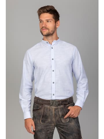 Edelnice Edelnice Trachtenhemd Paul in blau