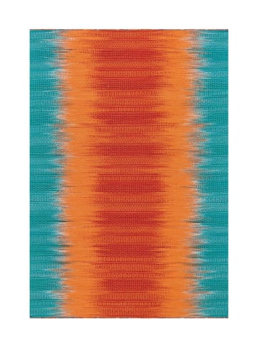 Arte Espina Kurzflor Teppich Sunset 807 in orange - blau - rechteckig