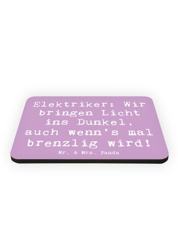 Mr. & Mrs. Panda Kühlschrankmagnet Spruch Elektriker Lichtbringe... in Lavendeltraum