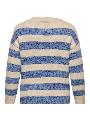 ONLY Carmakoma Strickpullover in Humus 1
