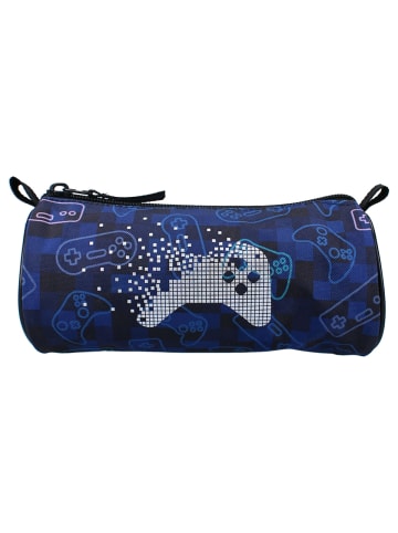 COFI 1453 Skooter Federtasche Winning Streak Gaming-Mäppchen für Jungen in Blau