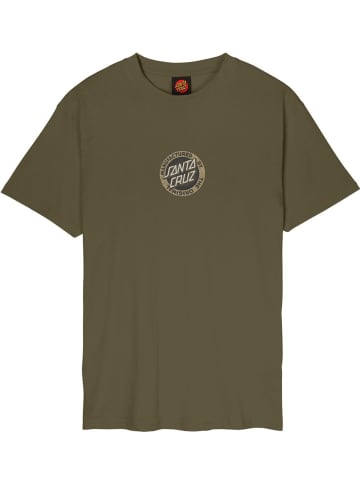 Santa Cruz T-Shirt "Carved MFG Front T-Shirt" in Grün