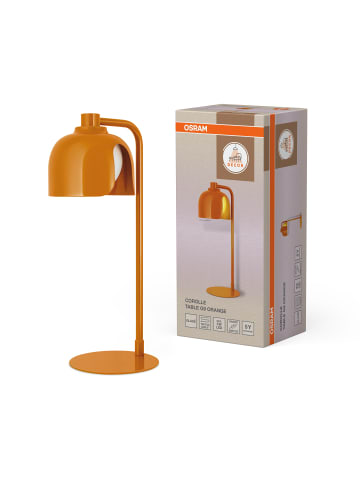 Osram Decor Corolle Table Tischleuchte G9 Orange Metall