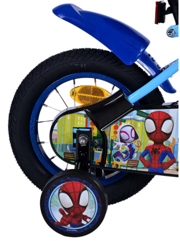 Volare Kinderfahrrad Spidey für Jungen 12 Zoll Kinderrad in Blau 3 Jahre