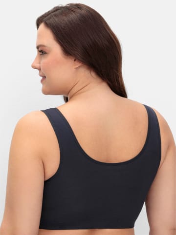 sheego Bügelloser BH in marine