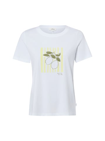 s.Oliver T-Shirt in weiß vanille - 0001