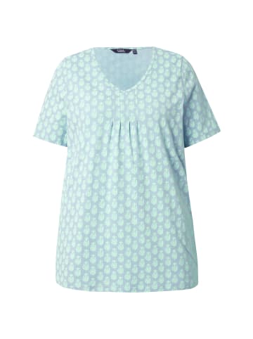 Ulla Popken Shirt in helles moosgrün