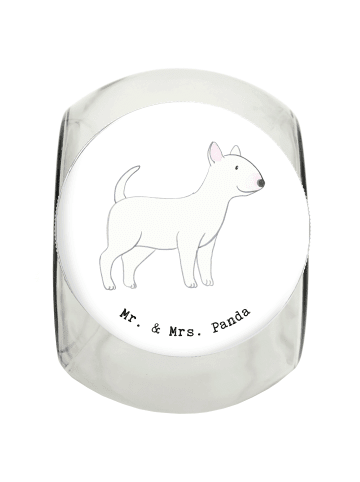 Mr. & Mrs. Panda Dose Bullterrier Lebensretter ohne Spruch in Weiß