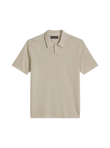 Marc O'Polo Strick-Poloshirt regular in Grey Kit