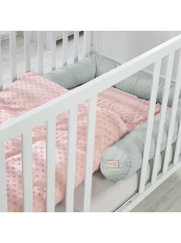 roba Bettschlange Babybett Nestchenschlange - 170 cm lang - frosty green