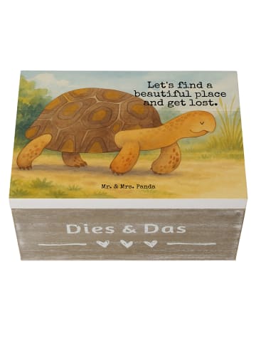 Mr. & Mrs. Panda Geschenkdose Schildkröte MHerzieren Design mit... in Weiß