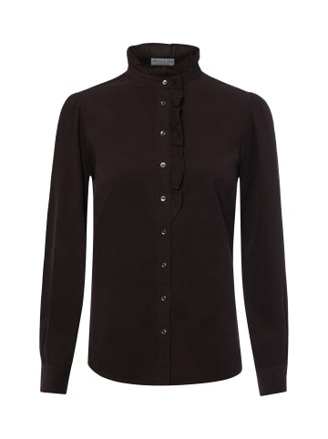 Marie Lund Bluse in schoko - 0002