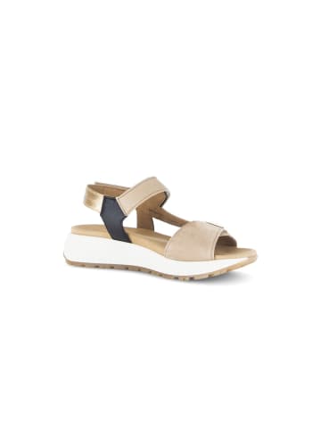 Gabor Plateau Sandalen in beige