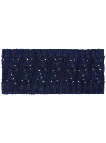 styleBREAKER Strick Stirnband in Dunkelblau