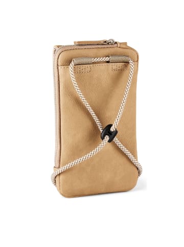 Zwei Mademoiselle.M Handytasche 10 cm in sand