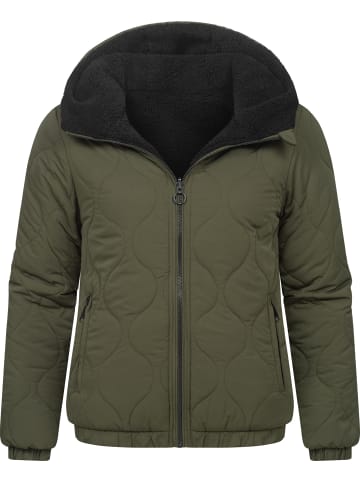 ragwear Winterjacke Qaria in Dark Olive