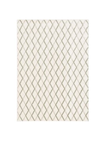 Pergamon Designer Teppich Retro Montana Rauten in Beige