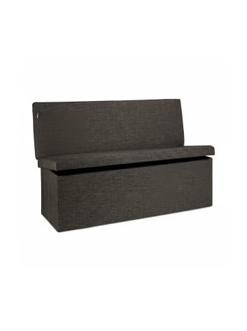 relaxdays Faltbarer Sitzhocker in Braun - (B)114 x (H)73 x (T)38 cm