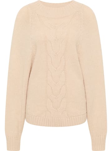 VINAJA Women Strick Pullover in Beige