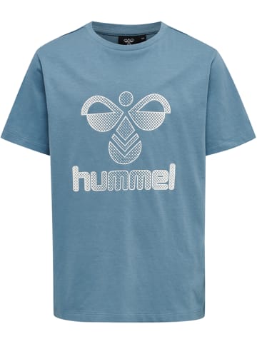 Hummel Hummel T-Shirt Hmlproud Unisex Kinder Atmungsaktiv in BLUESTONE