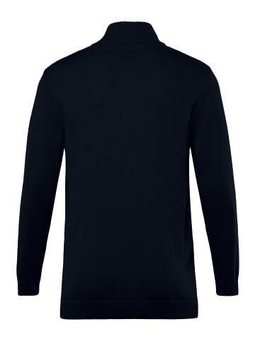 Men Plus Pullover in navy blau
