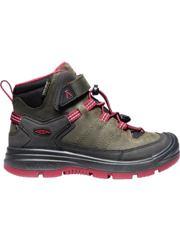 Keen Kinder Sneaker "REDWOOD MID WP K" in Grau