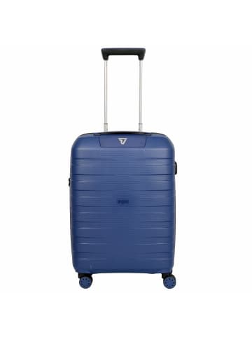Roncato Box Sport 2.0 - 4-Rollen Kabinentrolley S 55 cm (nero/papaia) in nero/navy