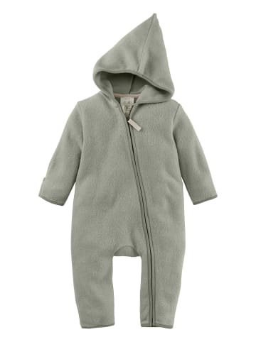 Hessnatur Fleece-Overall in seegras