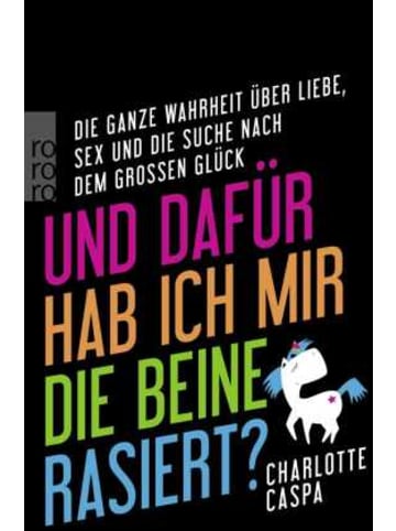 Rowohlt Reinbek, TB Buch - Und dafür hab ich mir die Beine rasiert?
