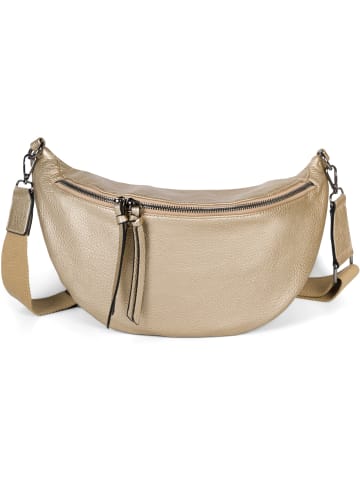 styleBREAKER Crossbody Schultertasche in Gold