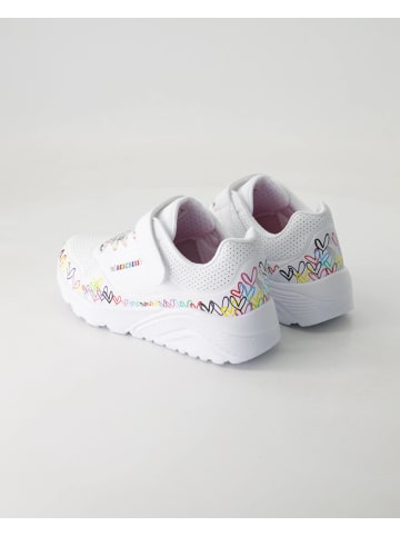 Skechers Schnürschuhe in Weiß