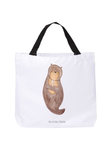 Mr. & Mrs. Panda Schultasche Otter Muschel ohne Spruch in Weiß