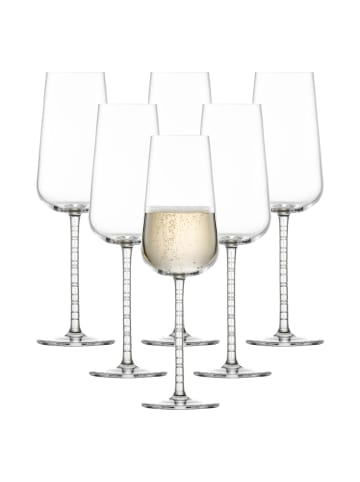 Zwiesel Glas 6er Set Champagnergläser Journey 358 ml in transparent