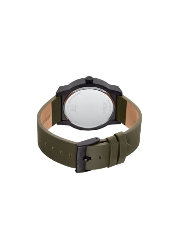 s.Oliver Quarzuhr 2035442 in Schwarz