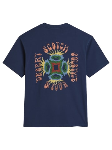 Scotch & Soda T-Shirt 1er Pack in Blau