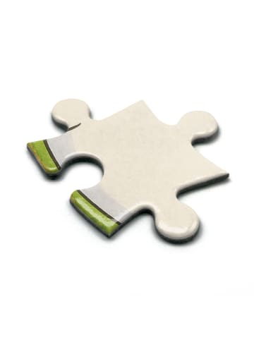 Mr. & Mrs. Panda Puzzle Einhorn Stolzieren Design ohne Spruch in Weiß