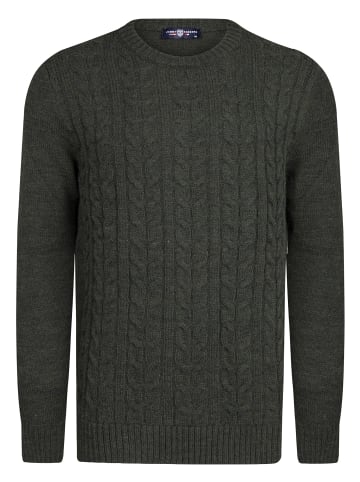 JIMMY SANDERS Pullover Mit Rundhalsausschnitt in Grün