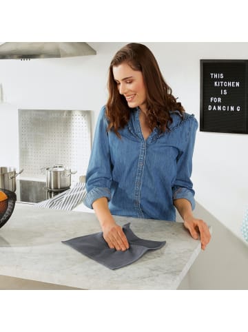 Erwin Müller Baumwolle Spültuch 6er-Pack in grau