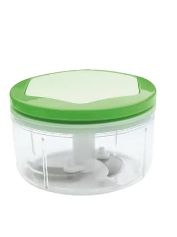 Cheffinger Mini Multischneider  für Gemüse 550 ml in Grün - Ideal zu Camping in Grün