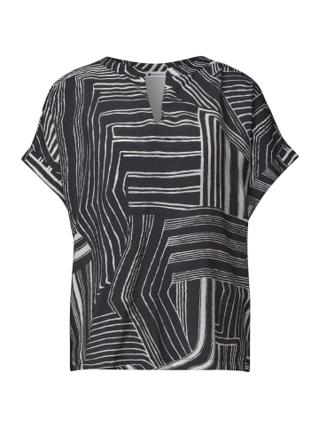 Street One Shirt in marine ecru