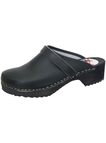 SALIHA Clogs ® Alfred offen in schwarz