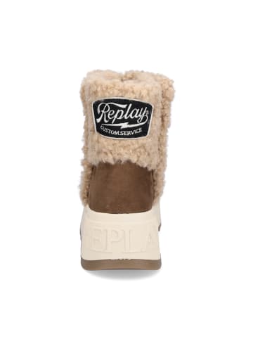 Replay Moonboot Vixxi Hair in Braun