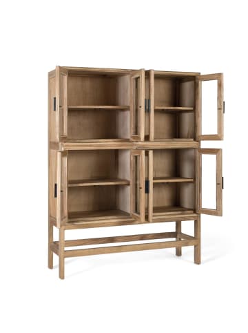 Giner y Colomer Vitrine Mindi Holzvitrine 160 cm x 120 cm x 40 cm
