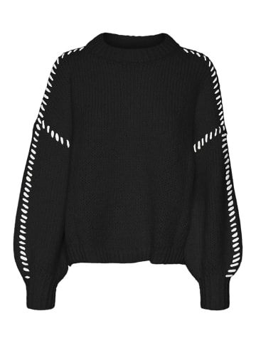 Vero Moda Strickpullover in Black
