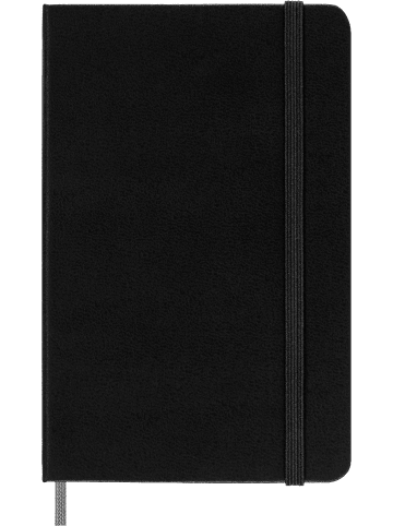 Moleskine Smart Notizbücher, Fester Einband in Schwarz