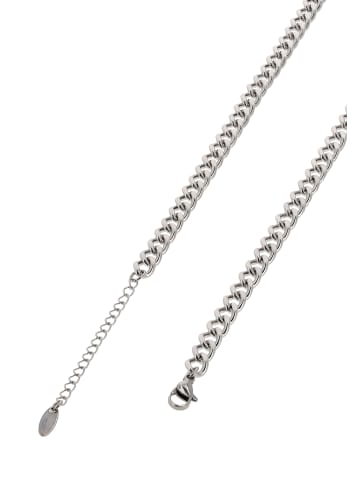 IZIA Women Chain Necklace in Silver Multicolor