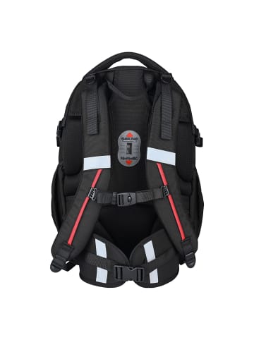 McNeill Luca 2.0 Schulranzen-Set 2-teilig black - red