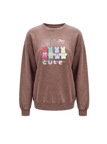 myMo Women Sweatshirt in Coffee