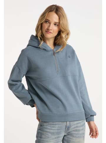 DreiMaster Vintage Hoodie in Grau Blau