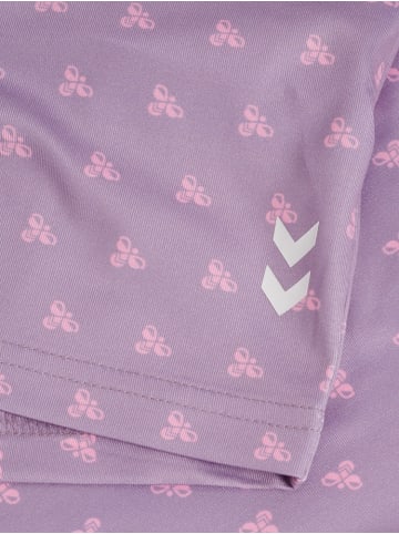 Hummel Shirt "Mix T-Shirt S/S" in Lila